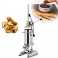 Professionelle manuelle Churros-Maschine aus Edelstahl, 2L mit 5 Düsen