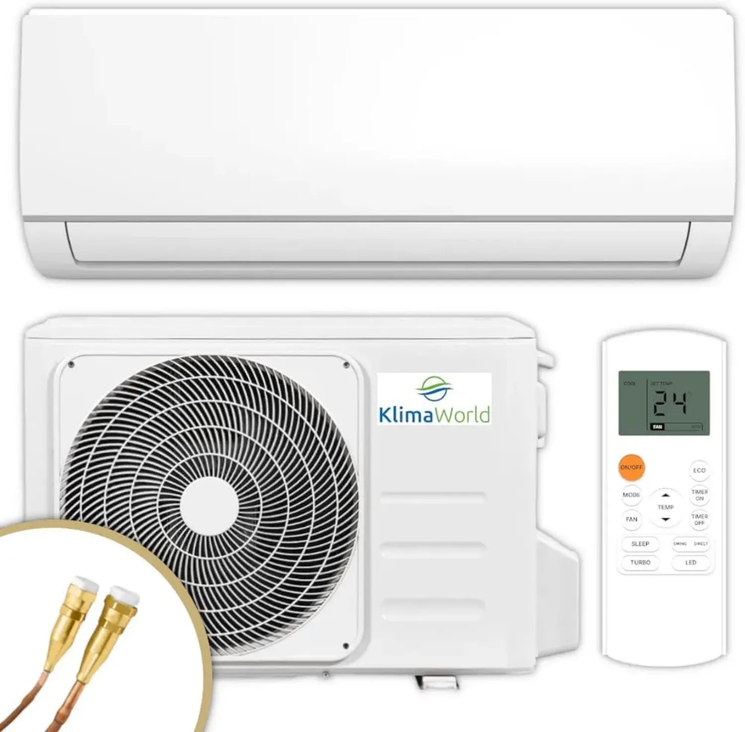 Klimagerät für große Räume - NEXA S4 E 24000, 7,9 kW mit Schnellverbindung