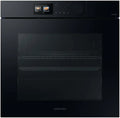 Samsung Einbaubackofen Dual Cook, 76 l, Dampfgaren, Pyrolyse, Auto-Tür, Kamera, SmartThings, Air Fry, Schwarzglas