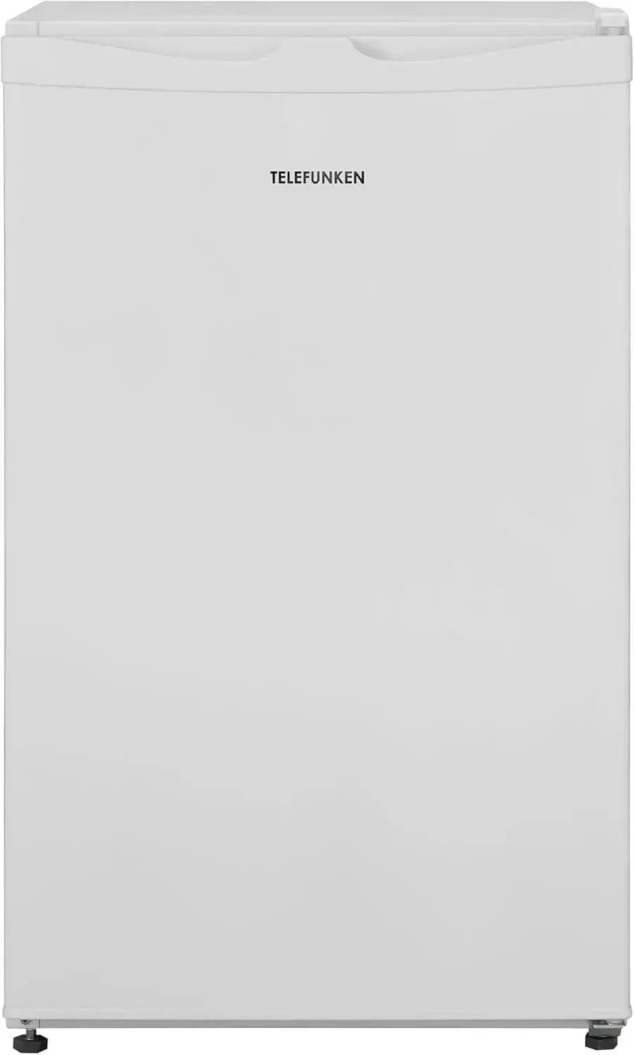 TELEFUNKEN Mini-Kühlschrank mit Gefrierfach, 89L, LED-Beleuchtung, Wechselbarer Türanschlag, Weiß