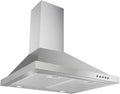 Respekta 60 cm Dunstabzugshaube aus Edelstahl mit Abluft- und Umluftmodus, Energieklasse A, Leise 56 – 70,3 dB