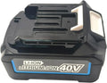 Original Makita 40V XGT Akku BL4020 2,0Ah, Kompatibel mit Modellen BL4025 und BL4040