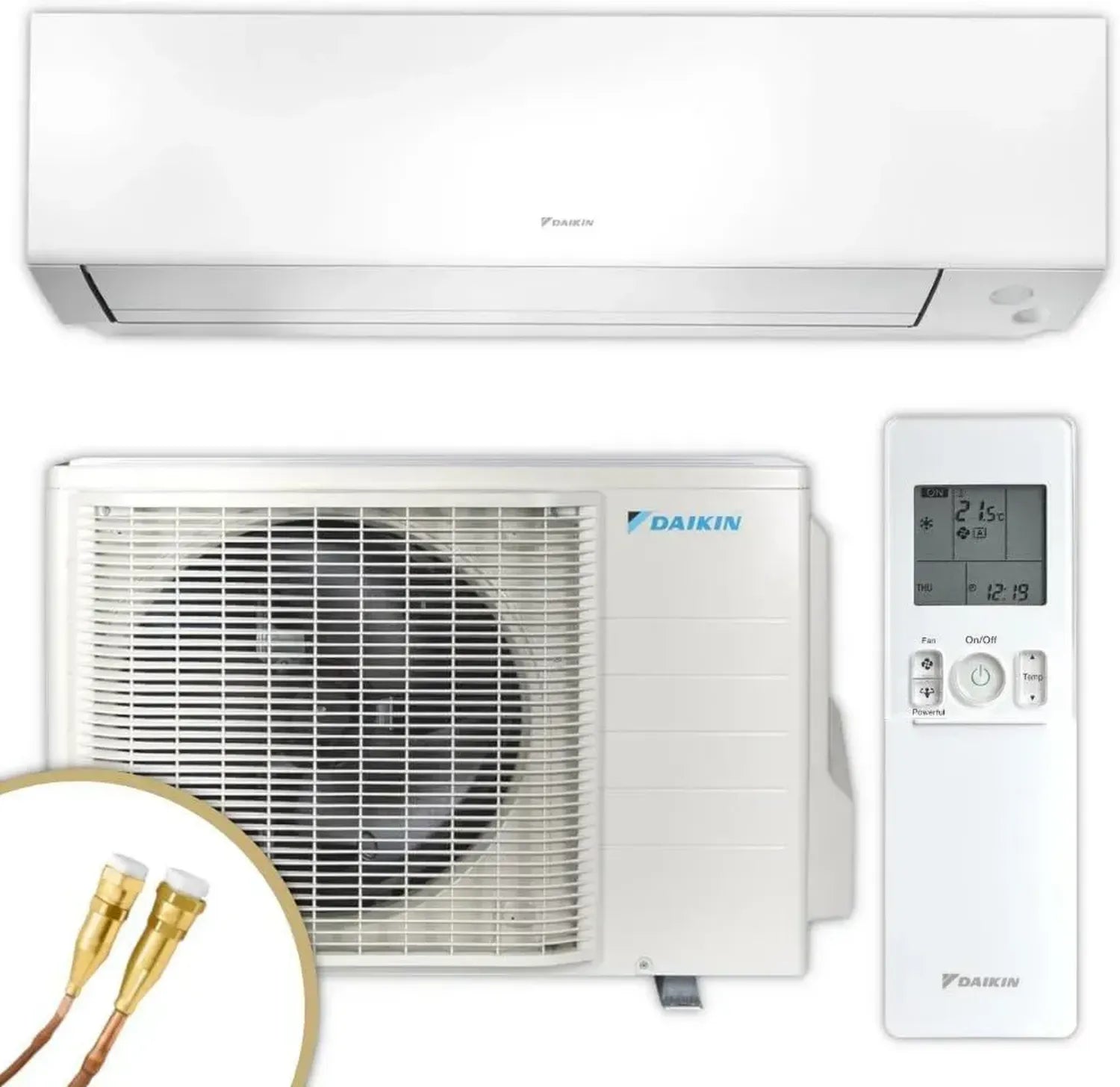 Daikin Perfera Split-Klimaanlage, A-Serie, 3,5 kW, FTXM-RXM, Einfachanschluss