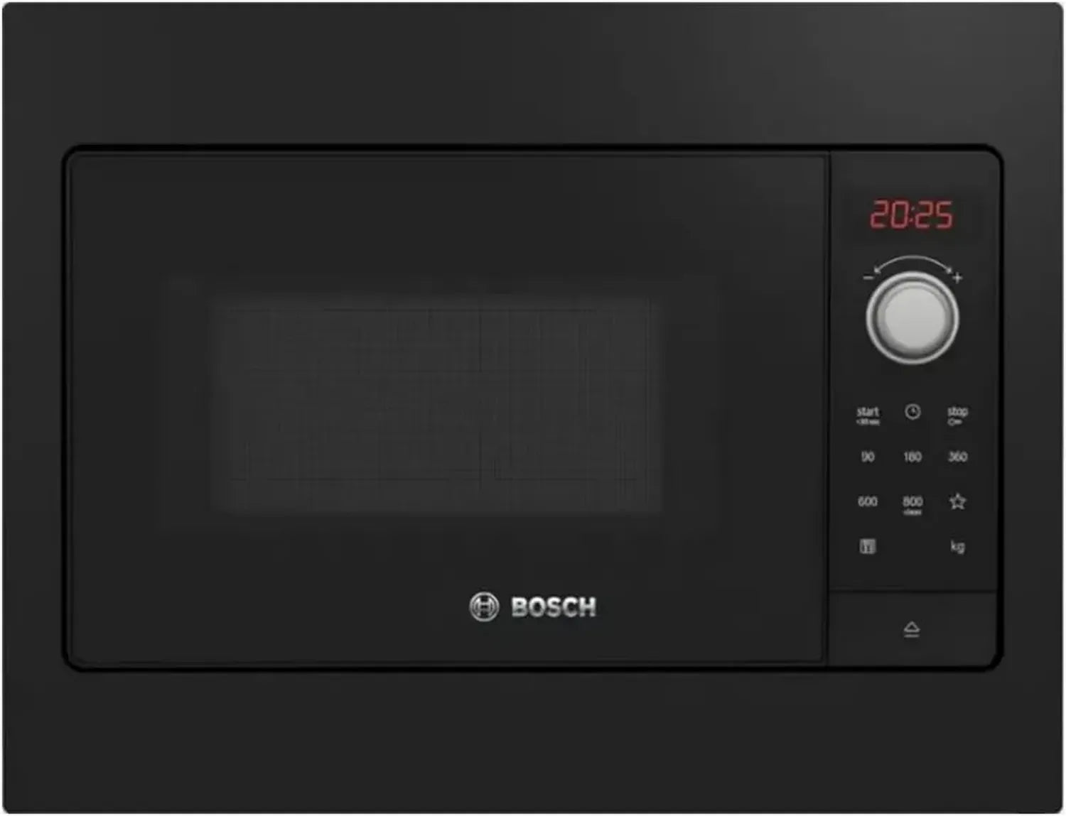 Bosch Serie 2 Einbau-Mikrowelle, Modell BFL523MB3F, Schwarz