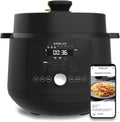 NEWLUX SmartChef V600 - 6L Multikocher, 1200W, 4-fach Schnellkochtopf, 17 Programme, 24h Timer